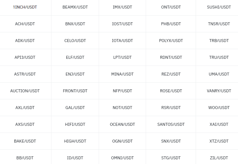 Binance spot copy trading için 50 altcoin daha listeleyecek - 1