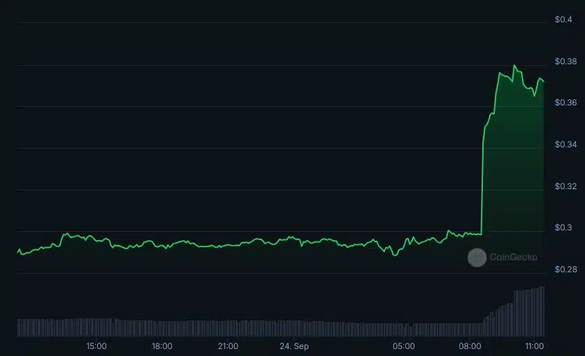 Bithumb listelemesi ile FIDA ivme kazandı, SNS alan adlarına talep artıyor - 1