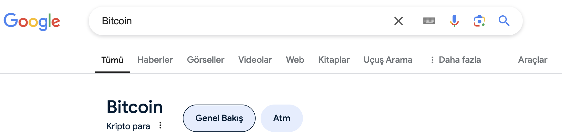 Google Bitcoin ve altcoin fiyat grafiklerini arama sonuçlarından kaldırdı - 1